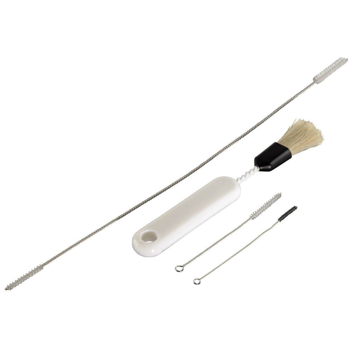 Xavax Reinigungsmitteltank Reinigung Set 4x Reinigungs-Bürste Pinsel, für Milchschlauch Milchansaugschlauch Milchdüse Kaffee-Vollautomat