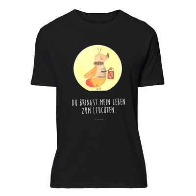 Mr. & Mrs. Panda T-Shirt Glühwürmchen - Schwarz - Geschenk, Gute Laune, Damen, Tiere, Liebling (1-tlg)