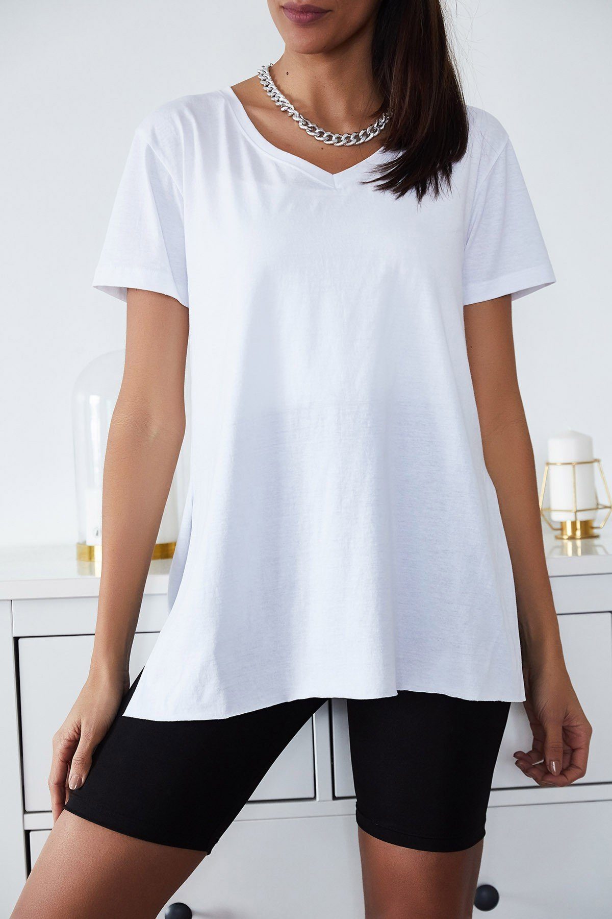 Jumeon T-Shirt X0577 Weiß, s Größe damen, XHN, 100% BAUMWOLLE
