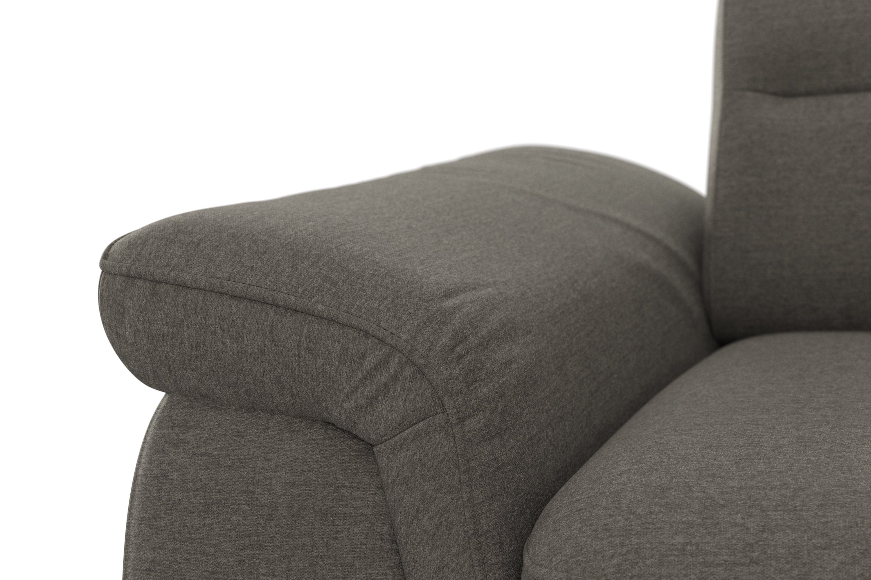 sit&more Ecksofa Sinatra, Armteilfunktion mit mit optional Kopfteilverstellung und mane