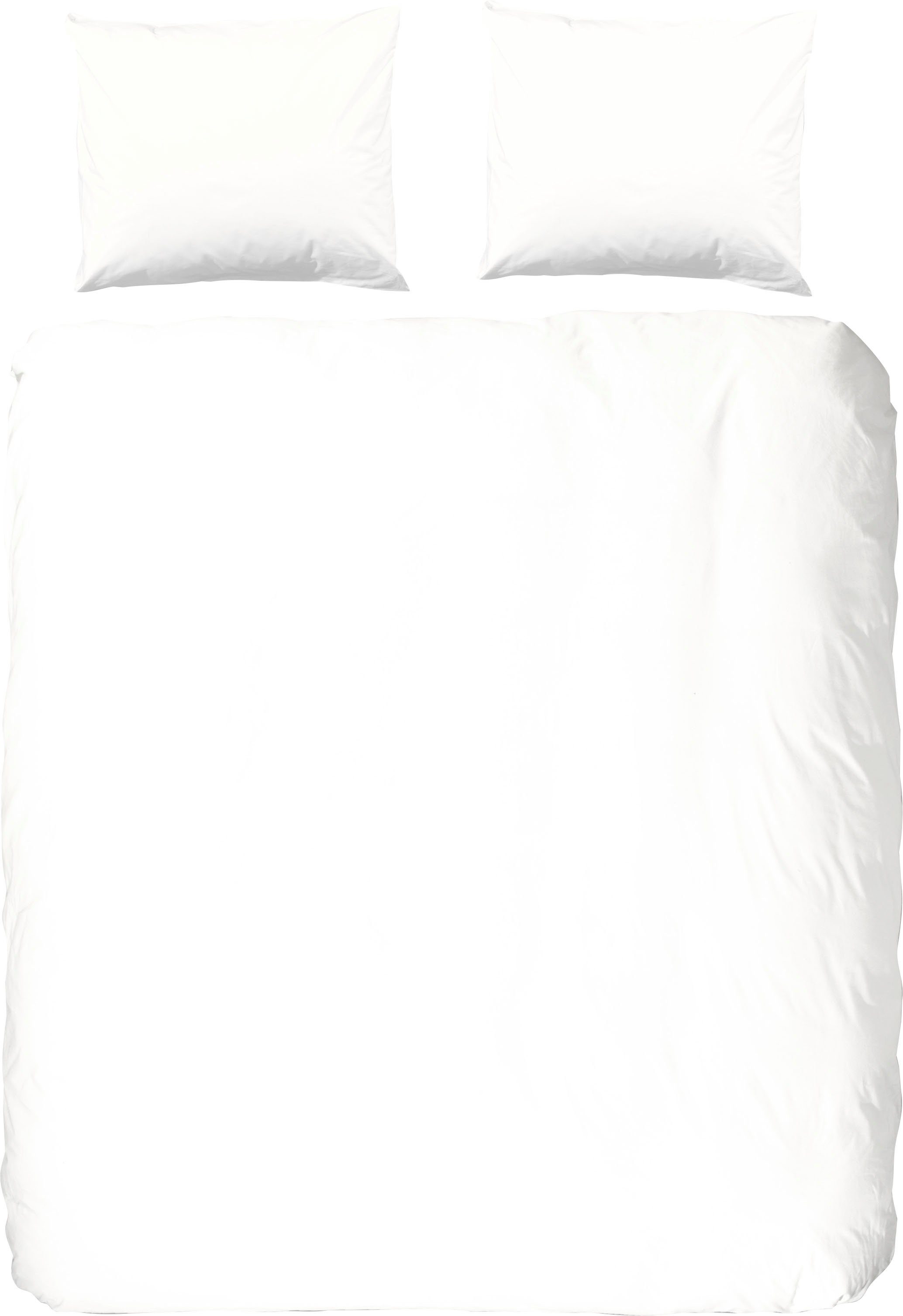 hip Bettwäsche "Hip Uni" 2 Stk. tlg. 100% Baumwolle, Mako-Satin, 135x200, U günstig online kaufen