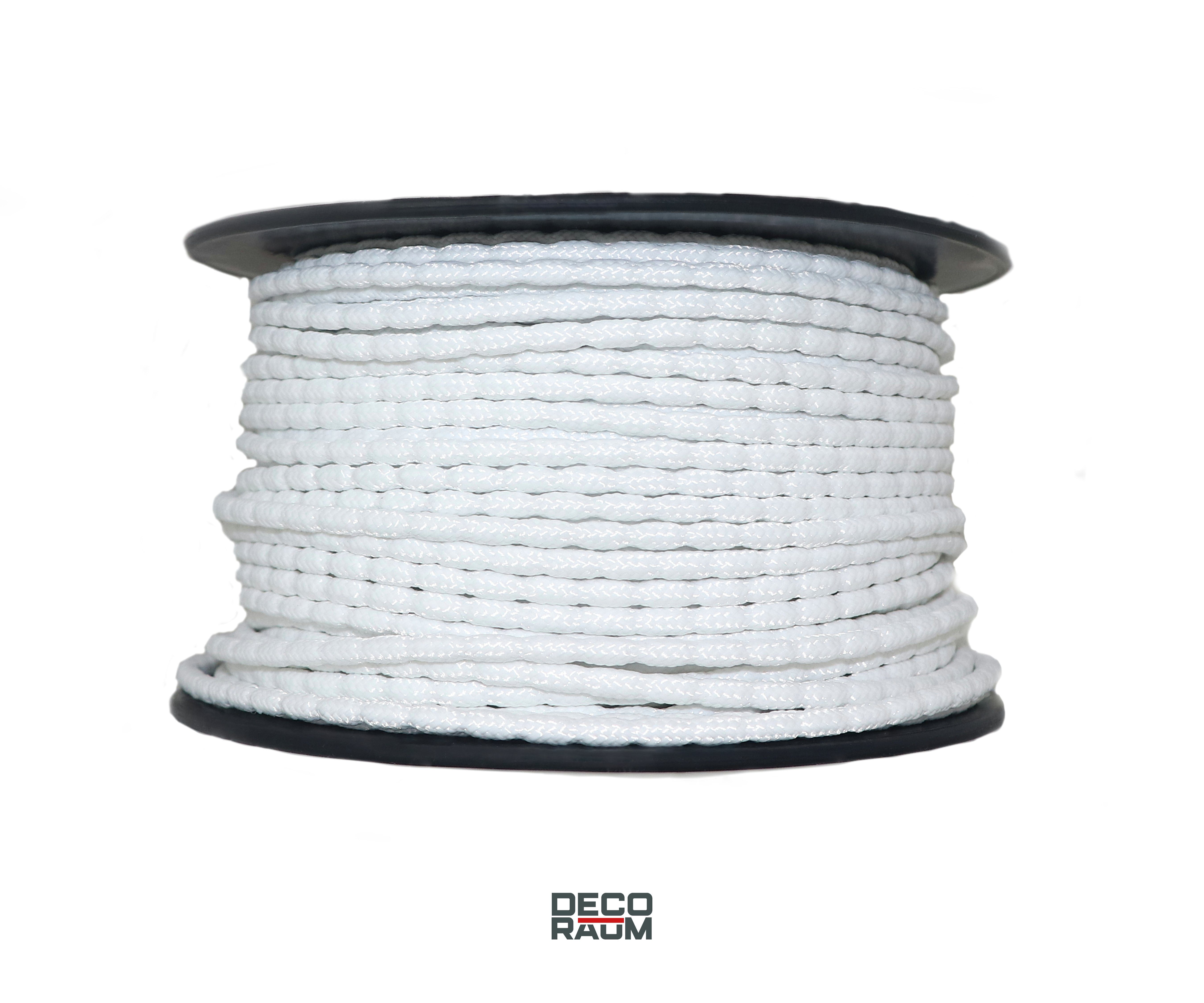 Deco-Raum Bleiband Bleikordel Beschwerungsband Gardinenband, Vorhänge, (verschiedene Längen und Gewichte auswählbar), Beschwerung für Vorhang