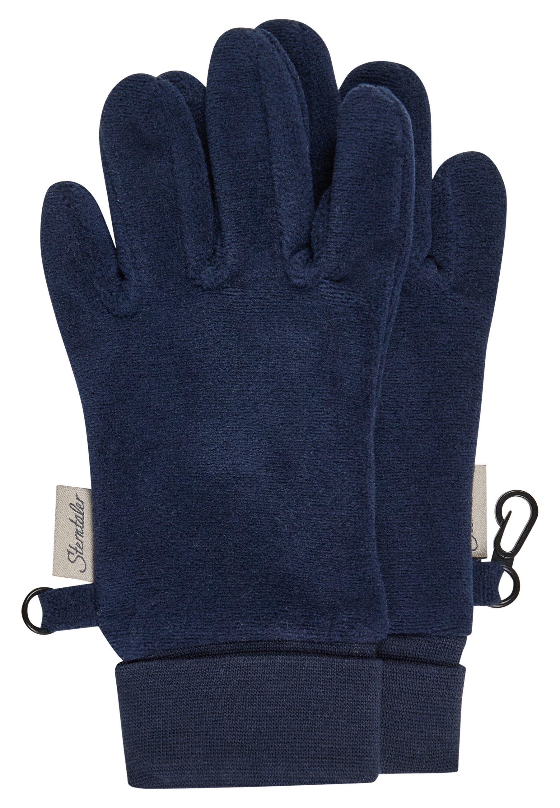 Sterntaler® Fäustlinge Fingerhandschuh (1-St) Fingerhandschuh aus Microfleece und Bio-Elastikware
