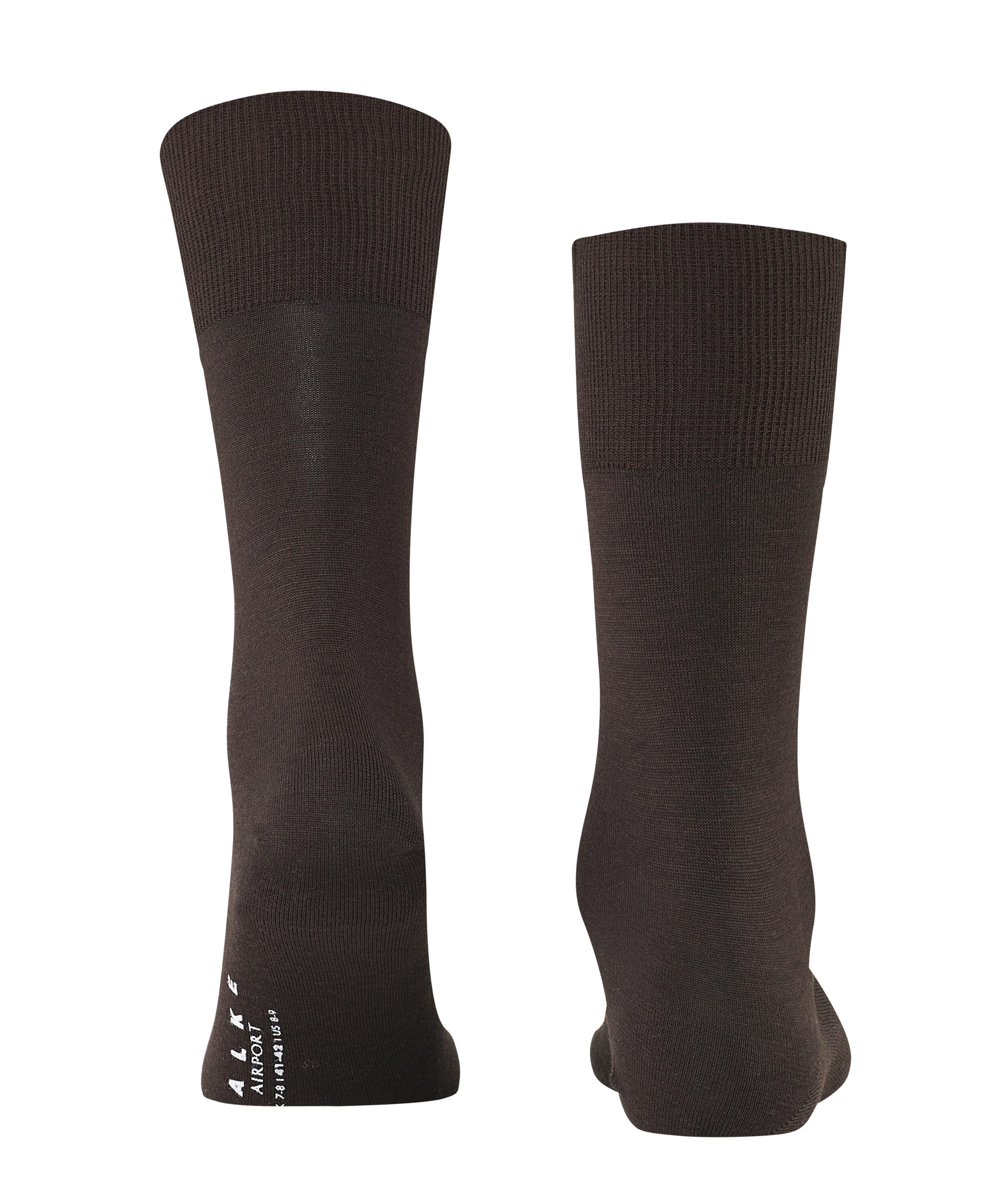 FALKE Socken Airport klimaregulierend durch Schurwolle, atmungsaktiv, geruchshemmend