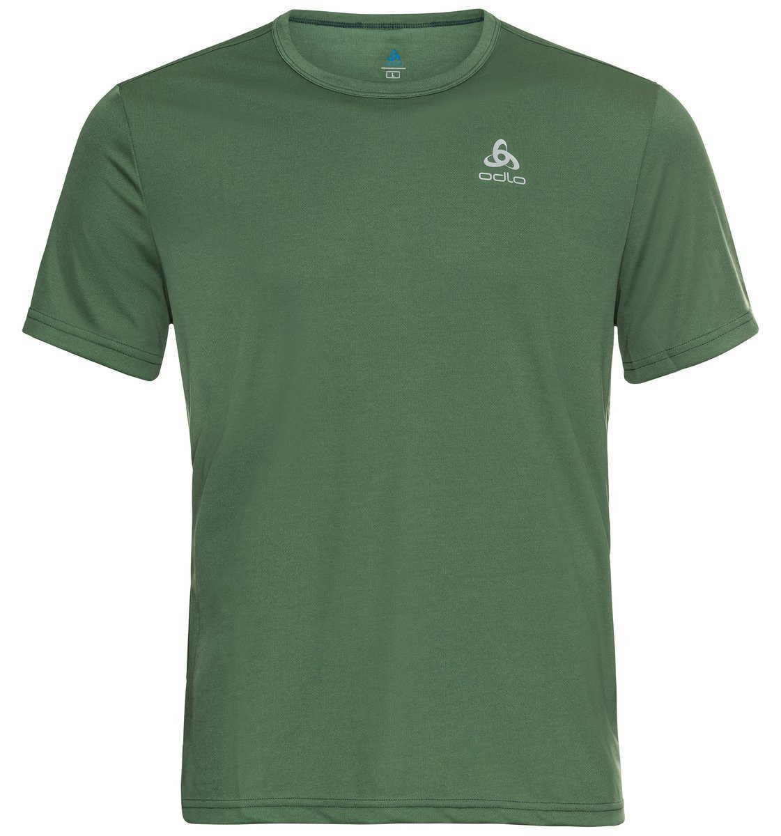 Odlo T-Shirt Wander-/Freizeit Crew Neck Cardada (100% Polyester) grün Herren