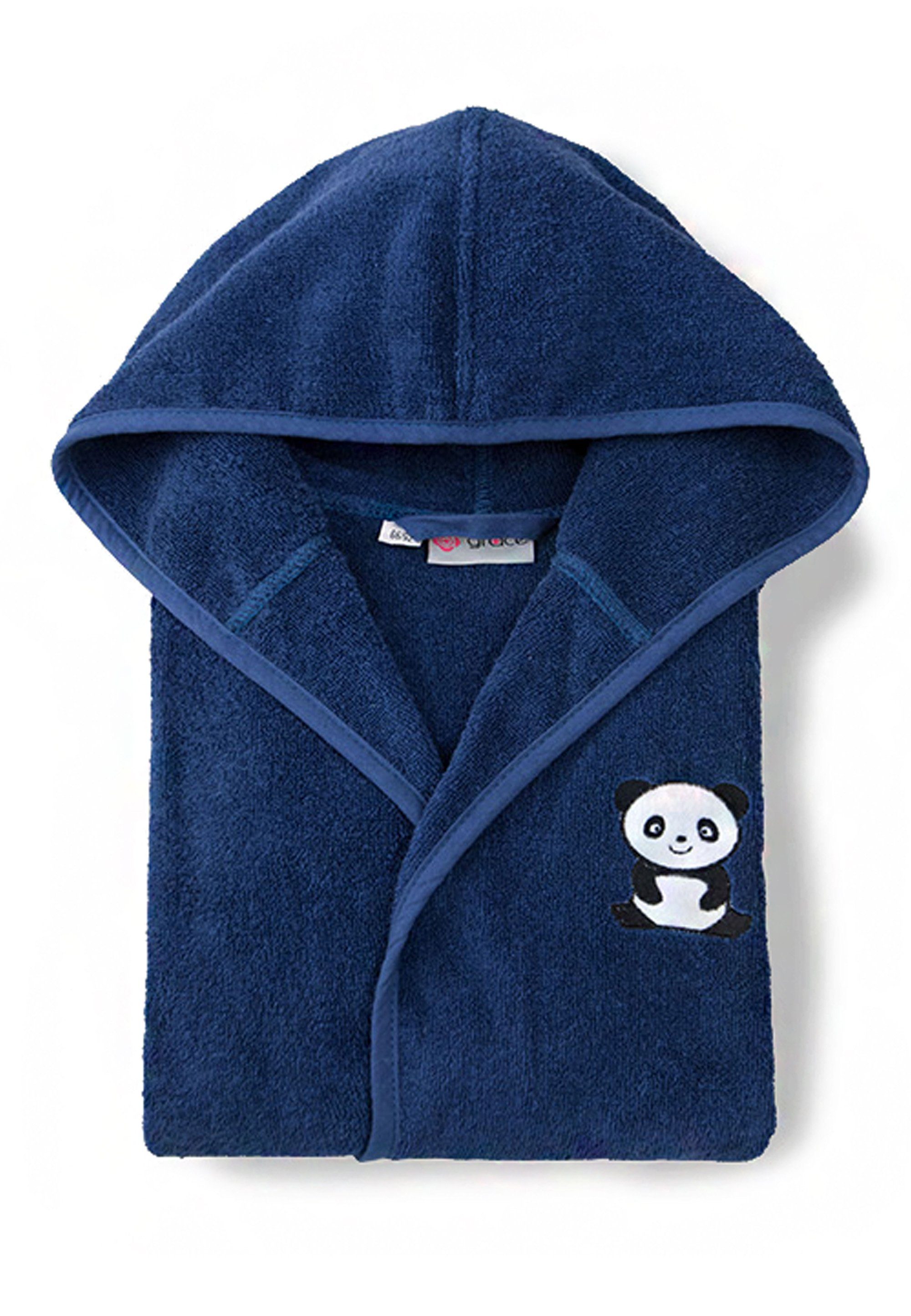 grace grand spa Bademantel, mit niedlicher Motiv-Stickerei