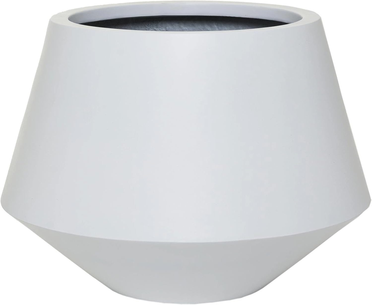 VIVANNO Blumentopf Fiberglas BERBELIT Rund - günstig online kaufen