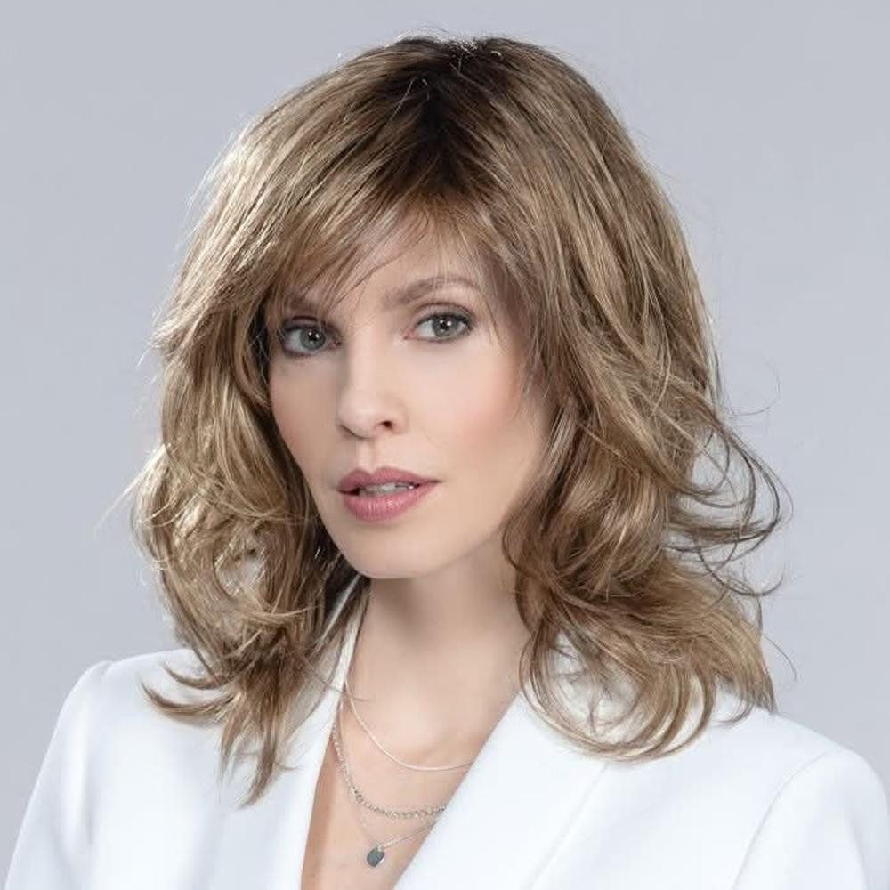 Ellen Wille Kunsthaarperücke Ellen Wille Ocean Mono Part, Natürlicher Ansatz durch Mini Lace-Front und bequeme Mono-Scheitel-Opt