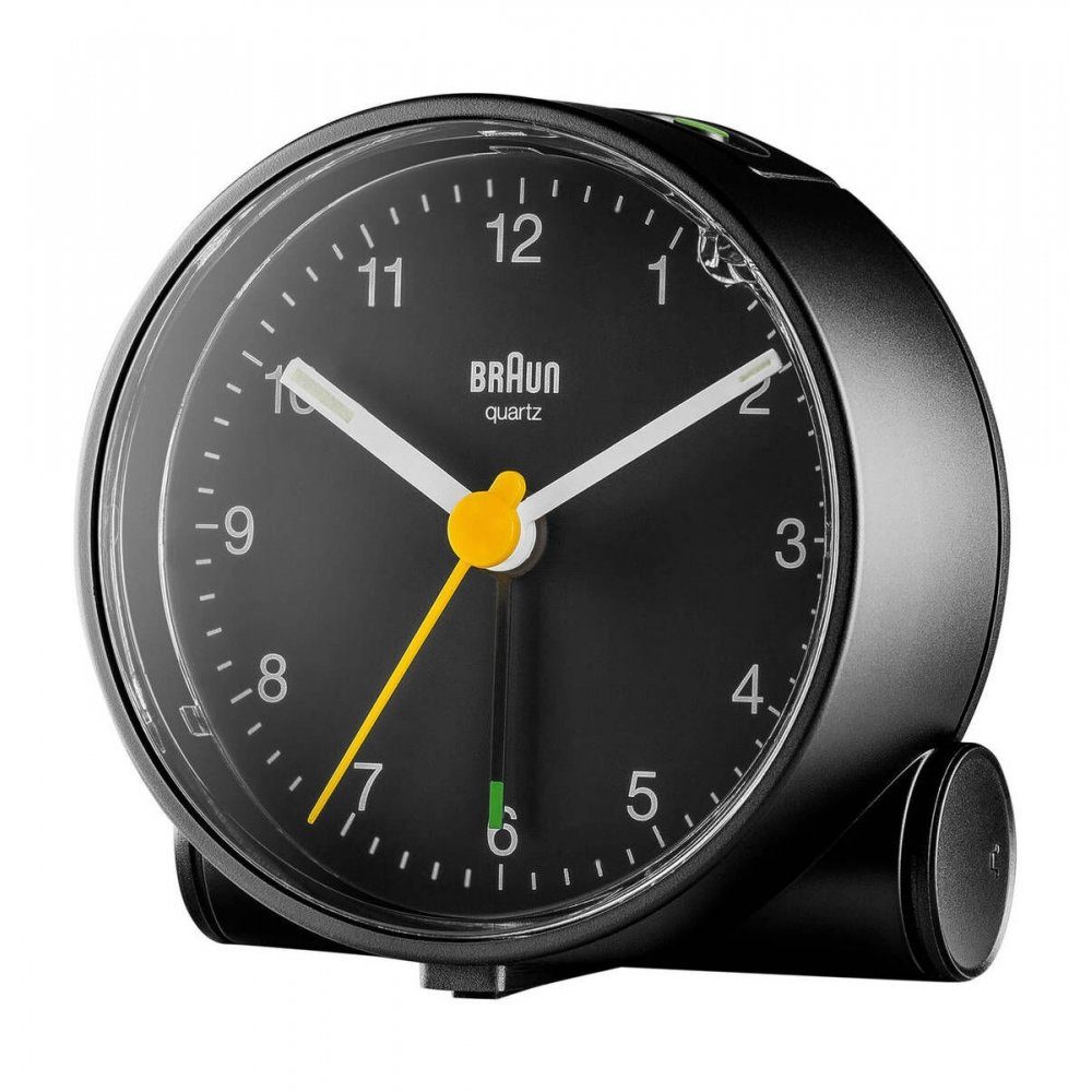 Braun Wecker BC01B - Quarzwecker - schwarz
