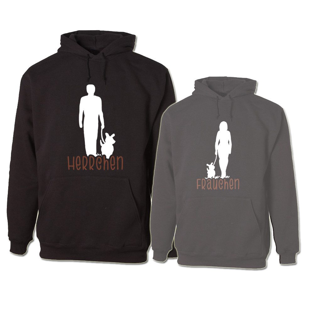G-graphics Hoodie Herrchen & Frauchen (Partner- günstig online kaufen