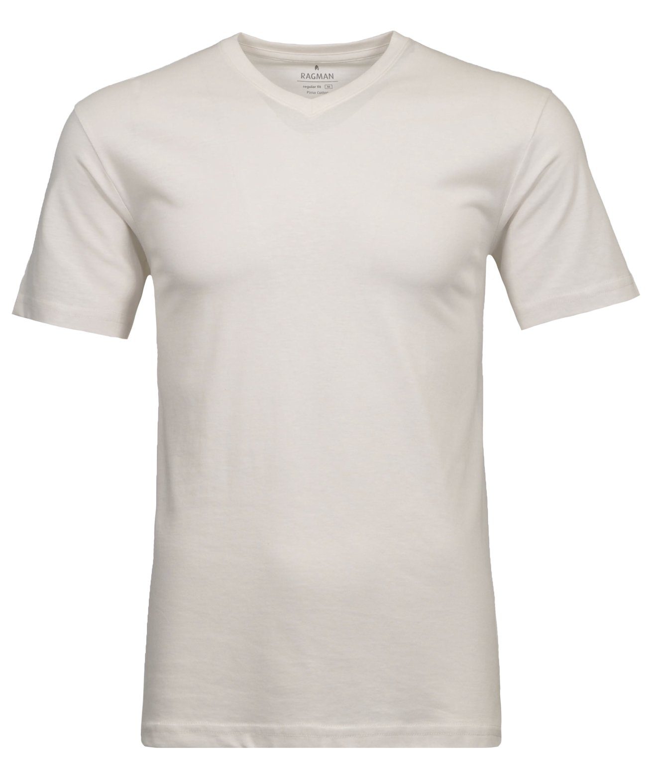 RAGMAN T-Shirt Ecru-008