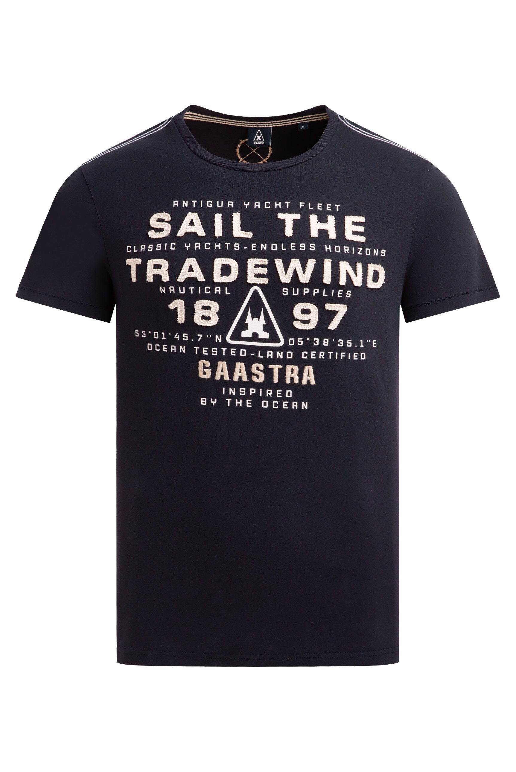 Gaastra Rundhalsshirt mit Necktape