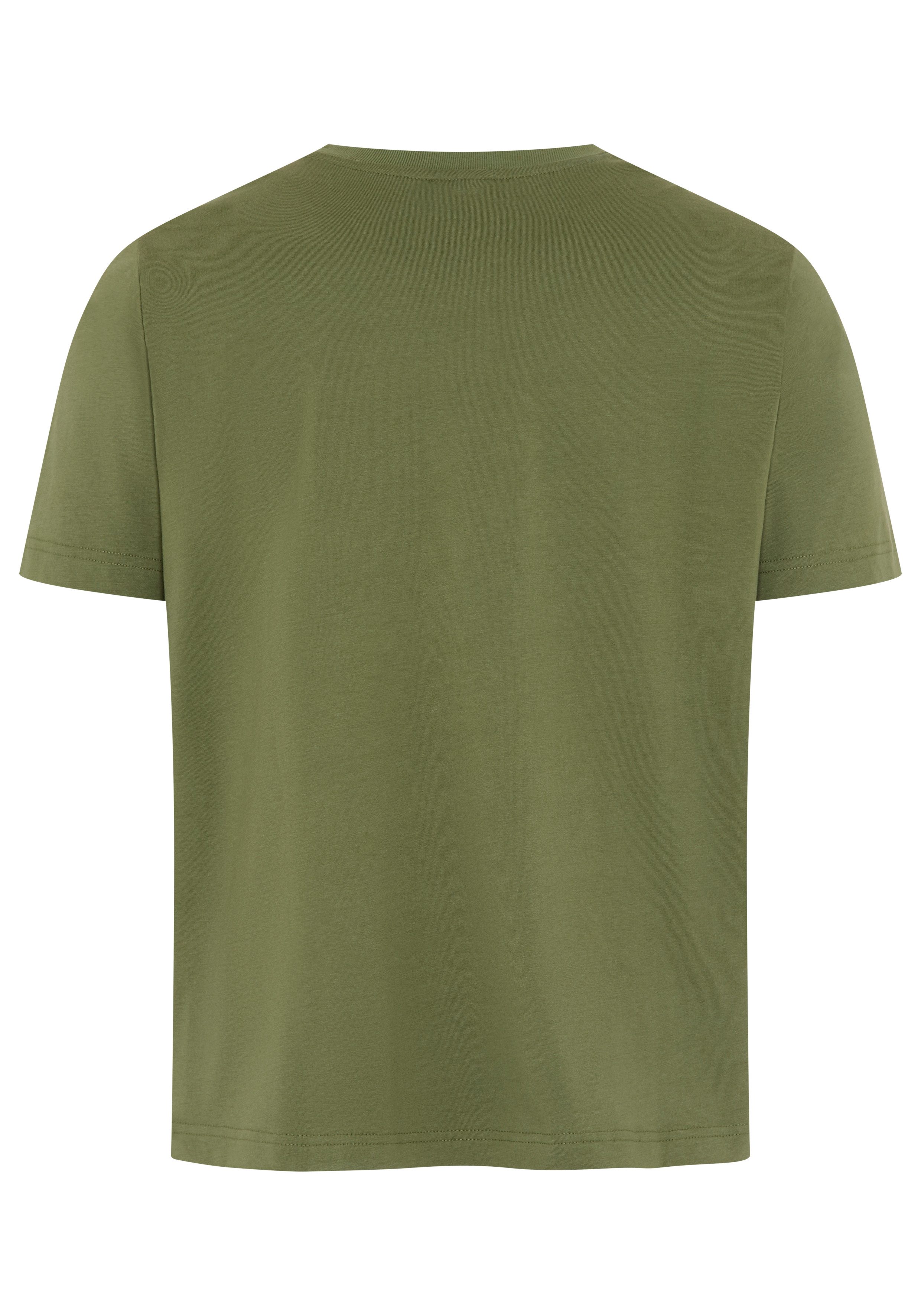 Champion T-Shirt ICONS CONTRAST SS Tee Kurzarm, mit Rundhalsausschnitt, aus Baumwolle, sportlicher Schnitt – Bild 5 von 5