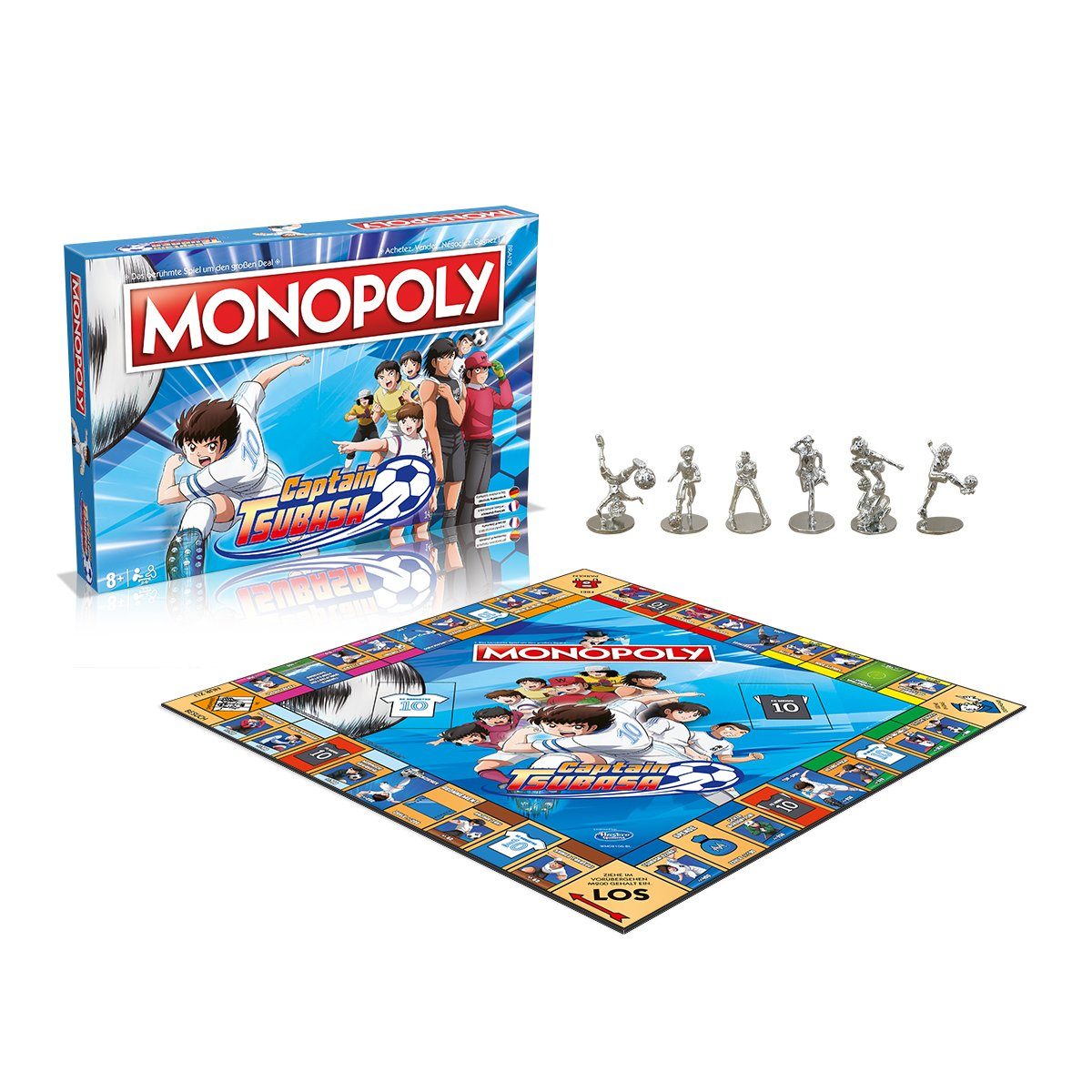 Winning Moves Spiel Monopoly - Captain Tsubasa (deutsch/französisch), Brettspiel