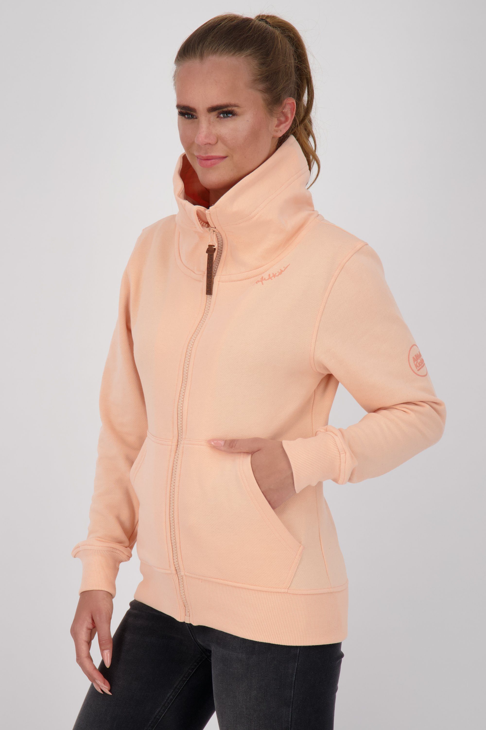 melange apricot VivianaAK Kapuzensweatjacke & Alife Kickin Sweatjacke Sweatjacket A Damen