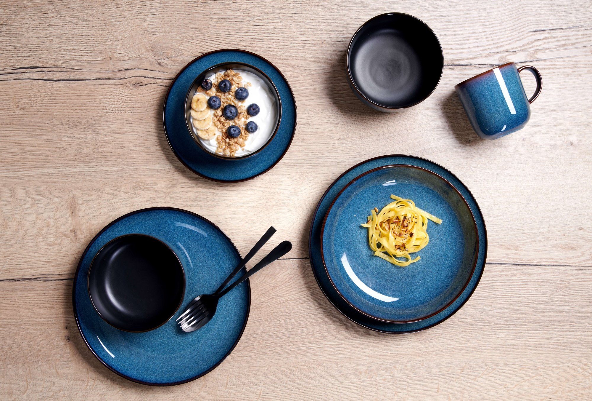 Ritzenhoff & Breker Kaffeeservice Bali (18-tlg), 6 Personen, Keramik