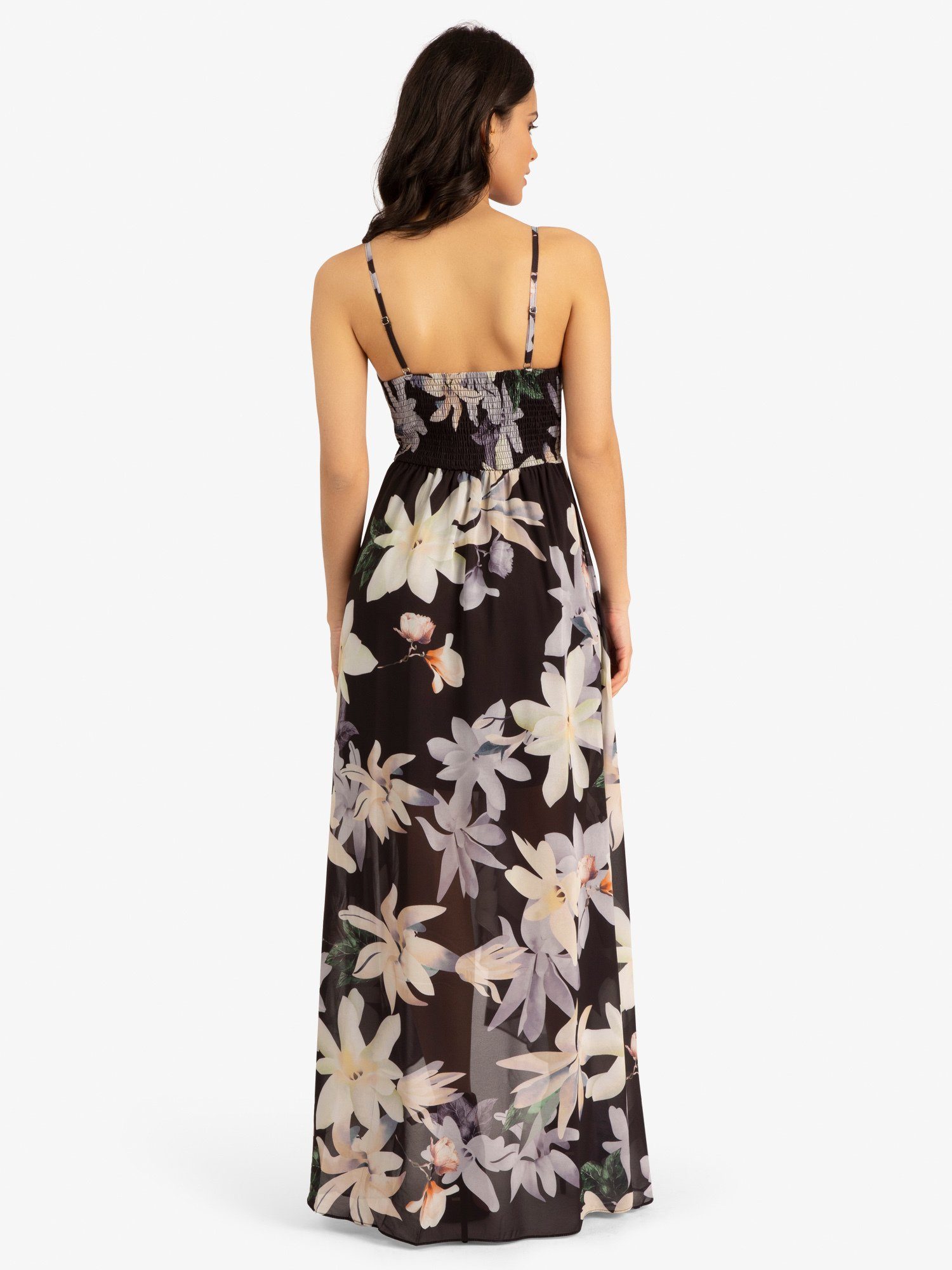 Damen Kleider Apart Abendkleid mit Blüten-Print