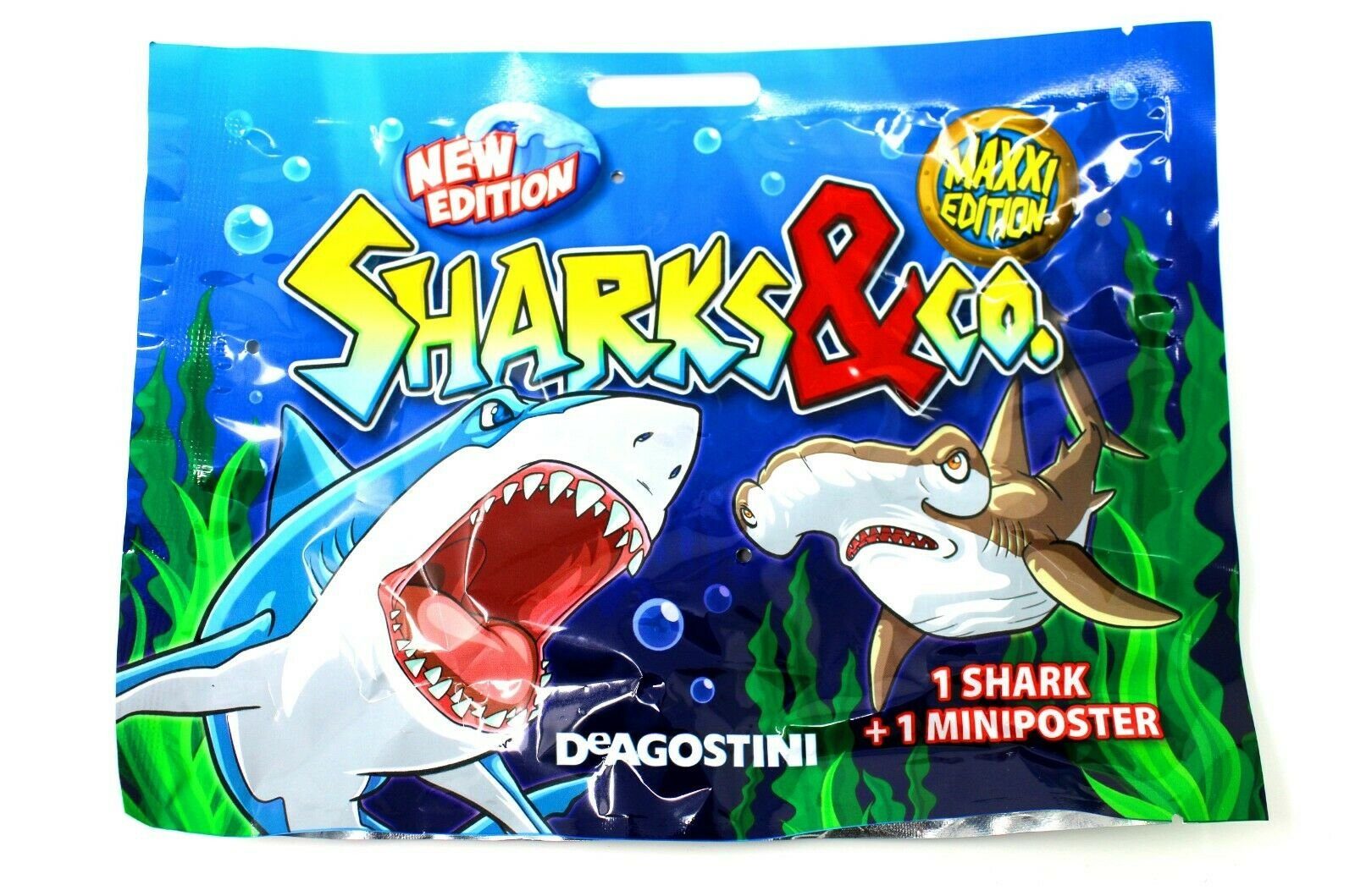 DeAgostini Sammelfigur DeAgostini Sharks & Co. Maxxi Edition Serie 2 - (Set), 1 Tüte