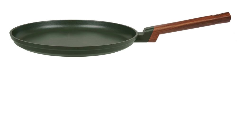 RESTO Kitchenware Crêpepfanne Sadr, Pfankuchenpfanne langlebig und spülmaschinenfest, Aluminiumguss (1-tlg), Innere Queenhome-Antihaftbeschichtung für mehr Widerstandsfähigkeit