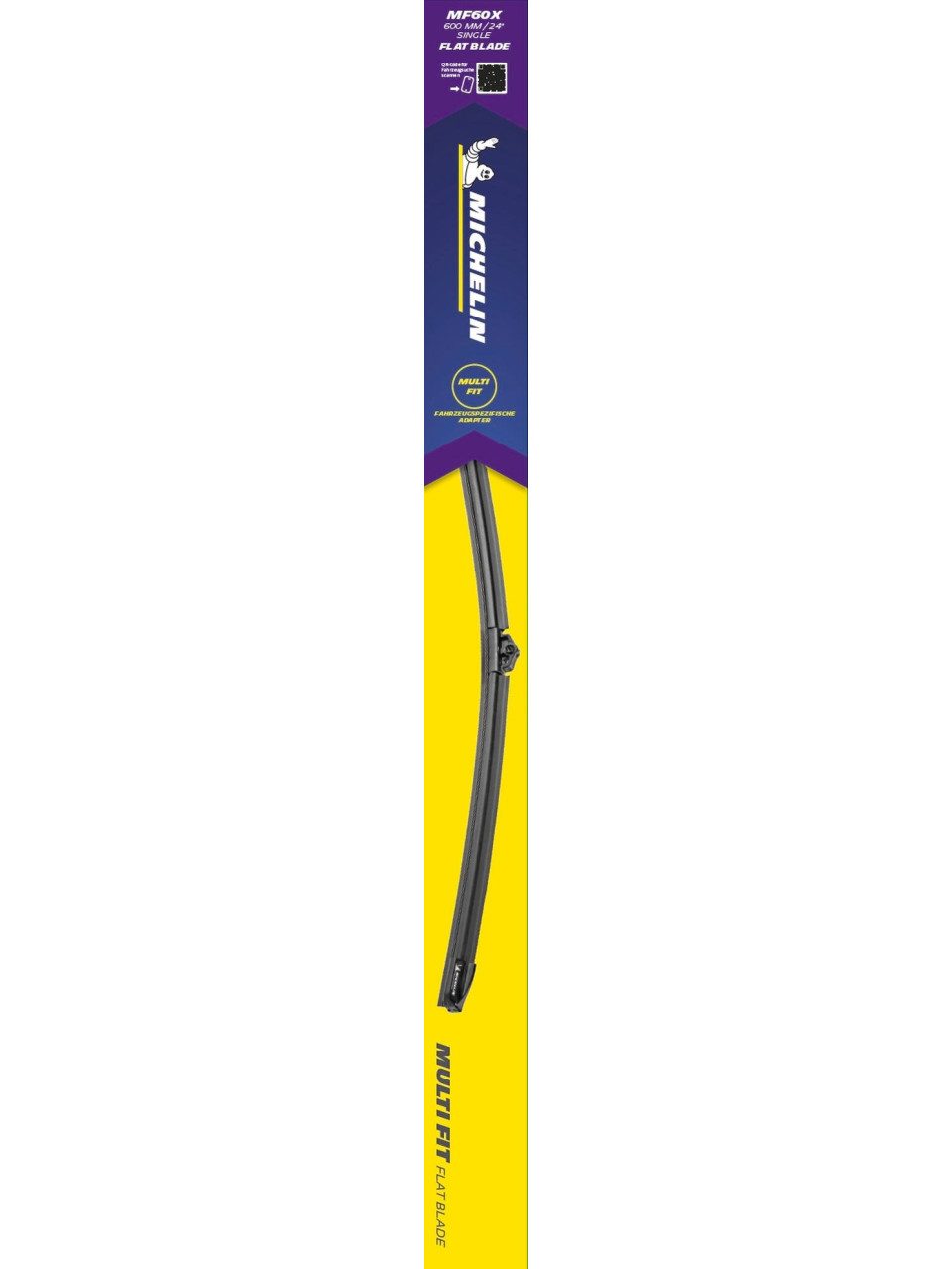 Michelin Scheibenwischblätter Michelin Scheibenwischer Multi Fit Single MF60X