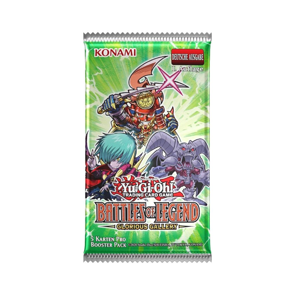 Konami Sammelkarte Yu-Gi-Oh! Glorious Gallery Booster Display Deutsch