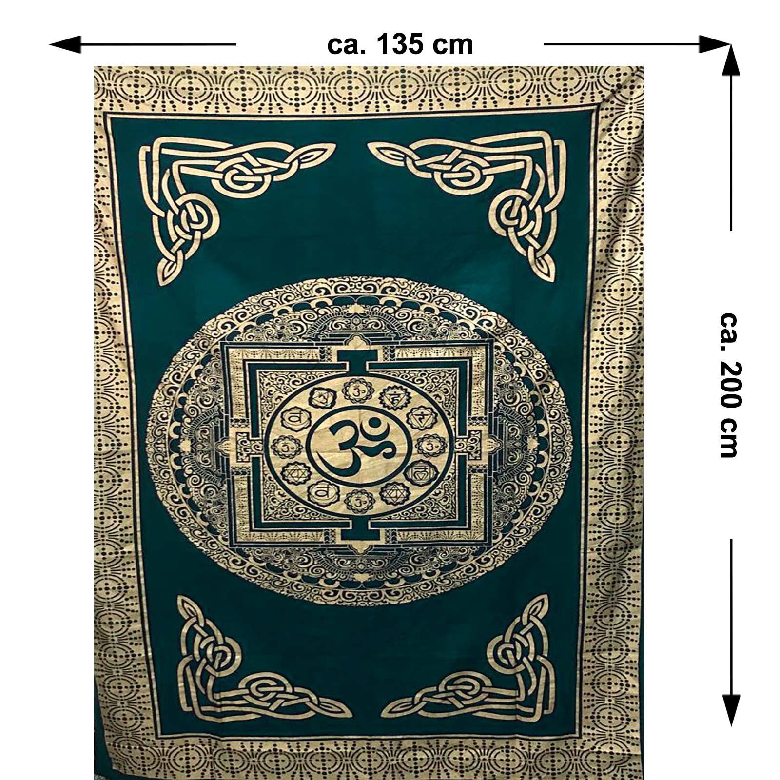 KUNST UND MAGIE Wandteppich Tagesdecke Wandbehang günstig online kaufen