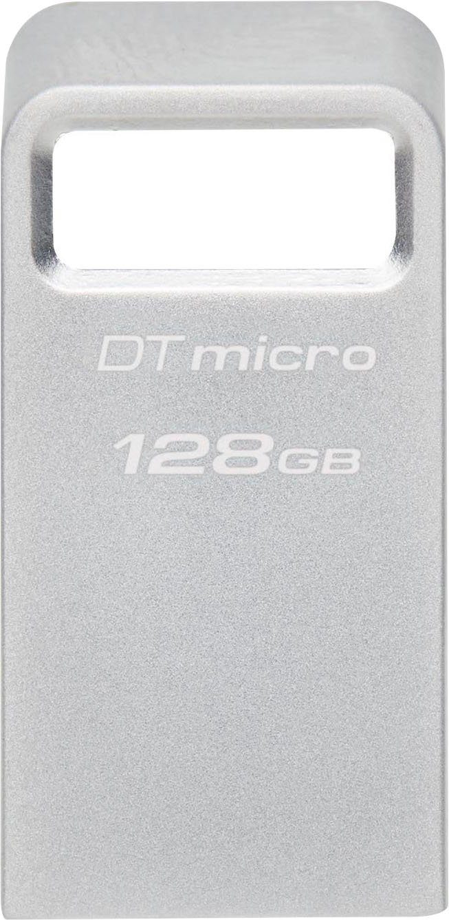 Kingston DATATRAVELER® MICRO 128GB USB-Stick (USB 3.2, Lesegeschwindigkeit 200 MB/s)