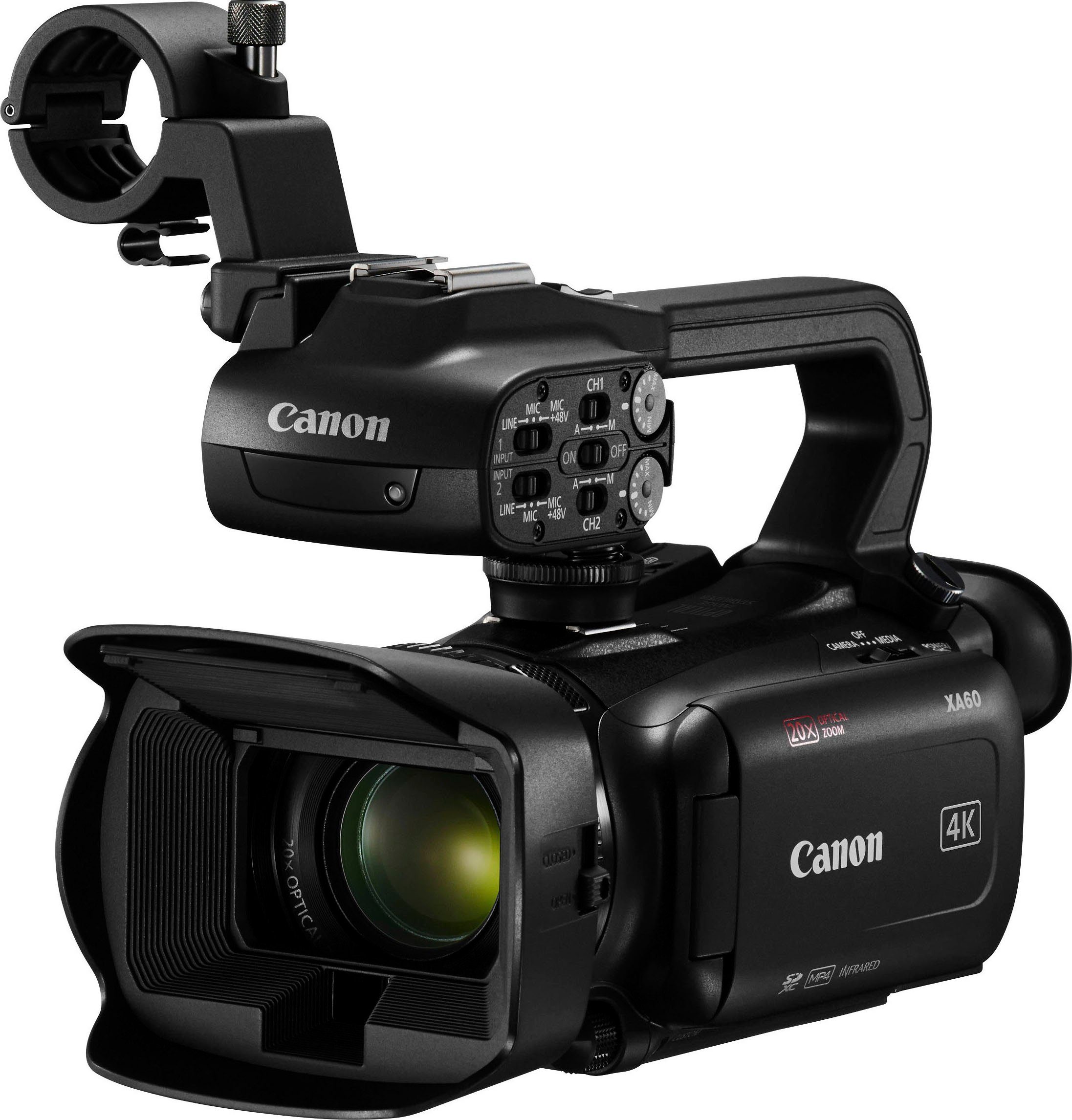 Canon XA-60 Camcorder (4K Ultra HD, 20x opt. Zoom)