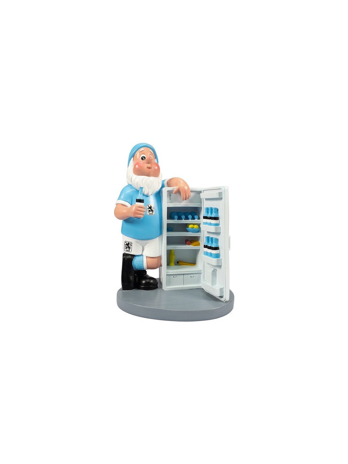 TSV 1860 München Dekofigur TSV 1860 München Gartenzwerg Kühlschrank groß