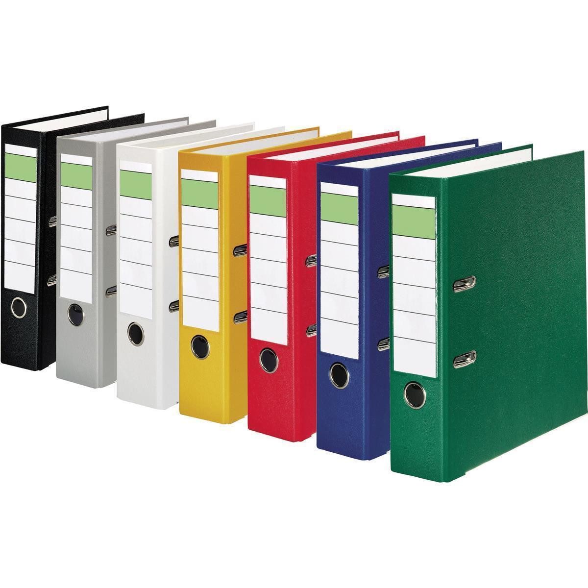 Falken Aktenordner Ordner 10077931 DIN A4 80mm PP gelb