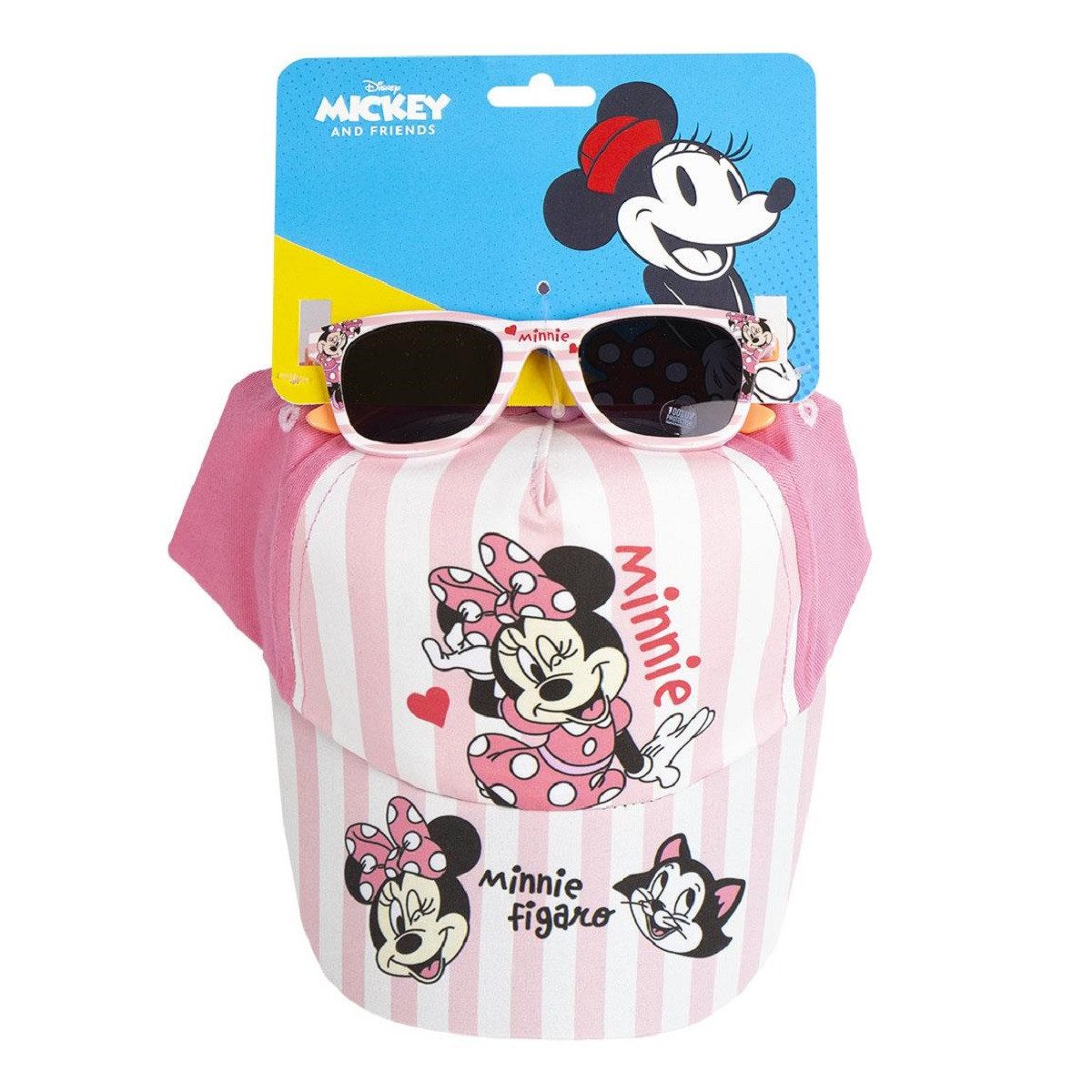 Disney Minnie Mouse Sonnenbrille Cap & Sonnenbrille – Süßes Accessoire für Mädchen