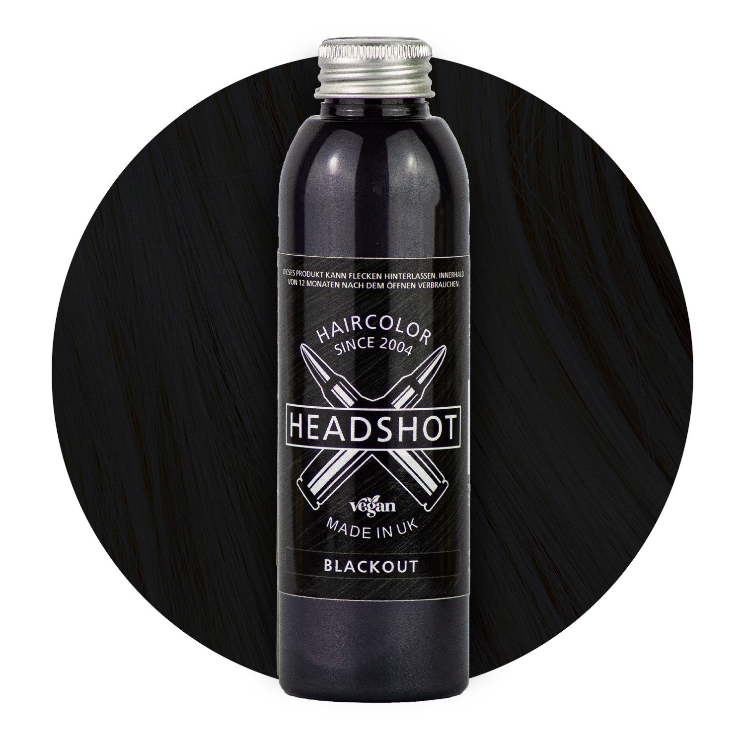 Headshot Hair Dye Haarfarbe Blackout