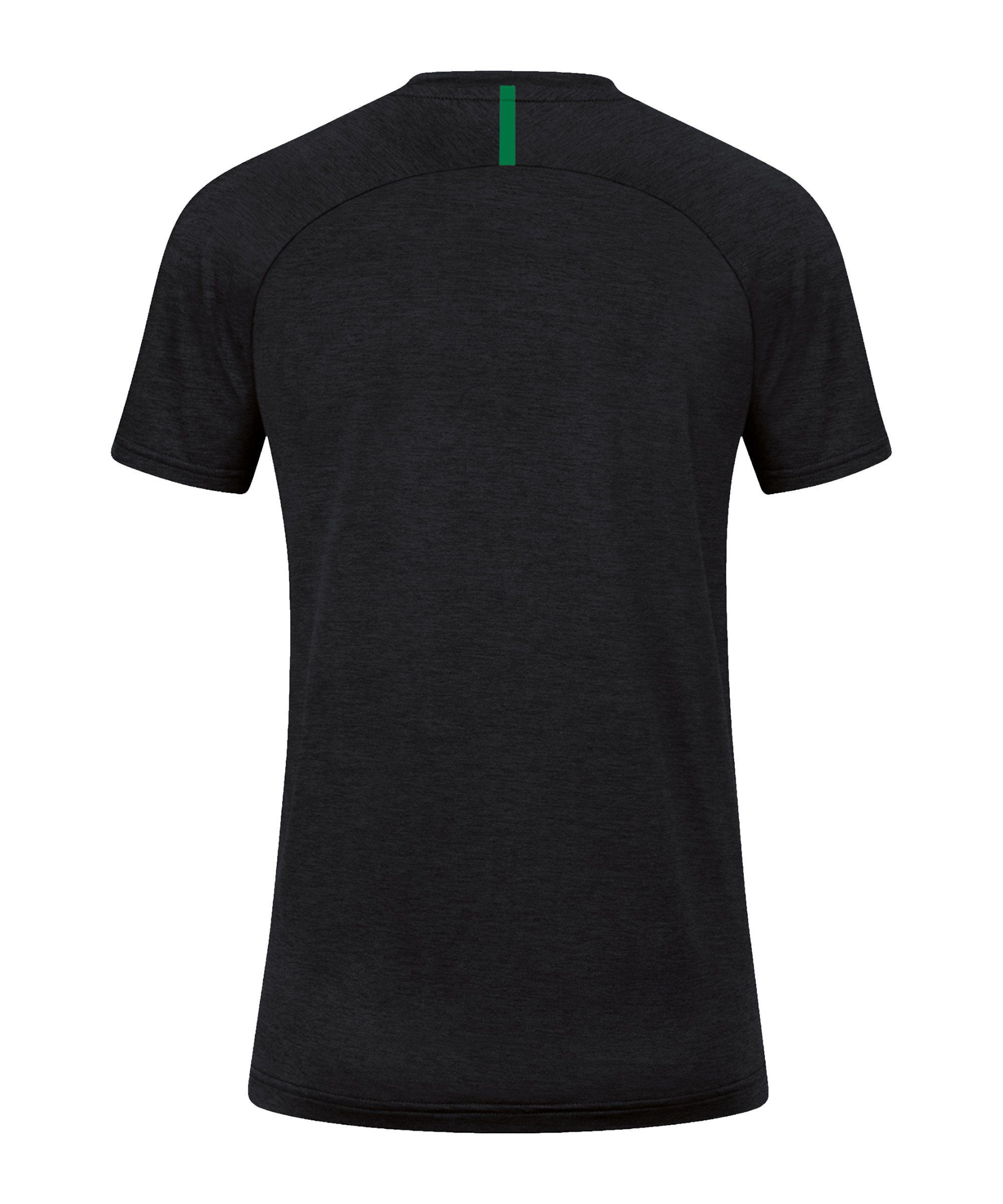 T-Shirt T-Shirt schwarzgruen Challenge Freizeit Jako default Damen
