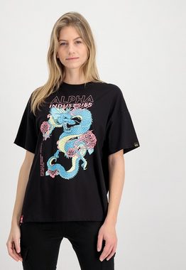 Alpha Industries T-Shirt Heritage Dragon Os T Wmn
