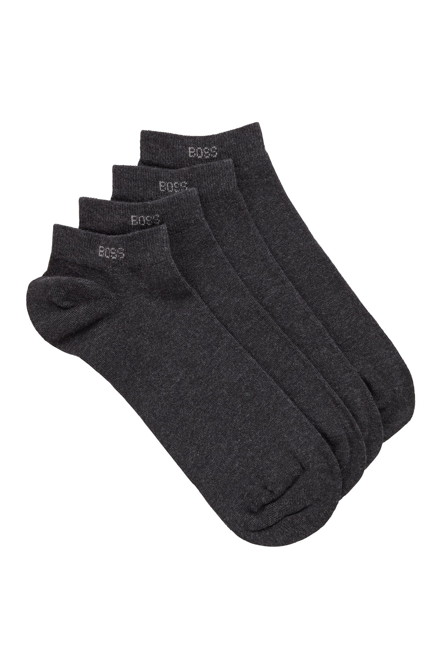 Colours AS dunkelgrau CC BOSS Sneakersocken 2P (2-Paar)