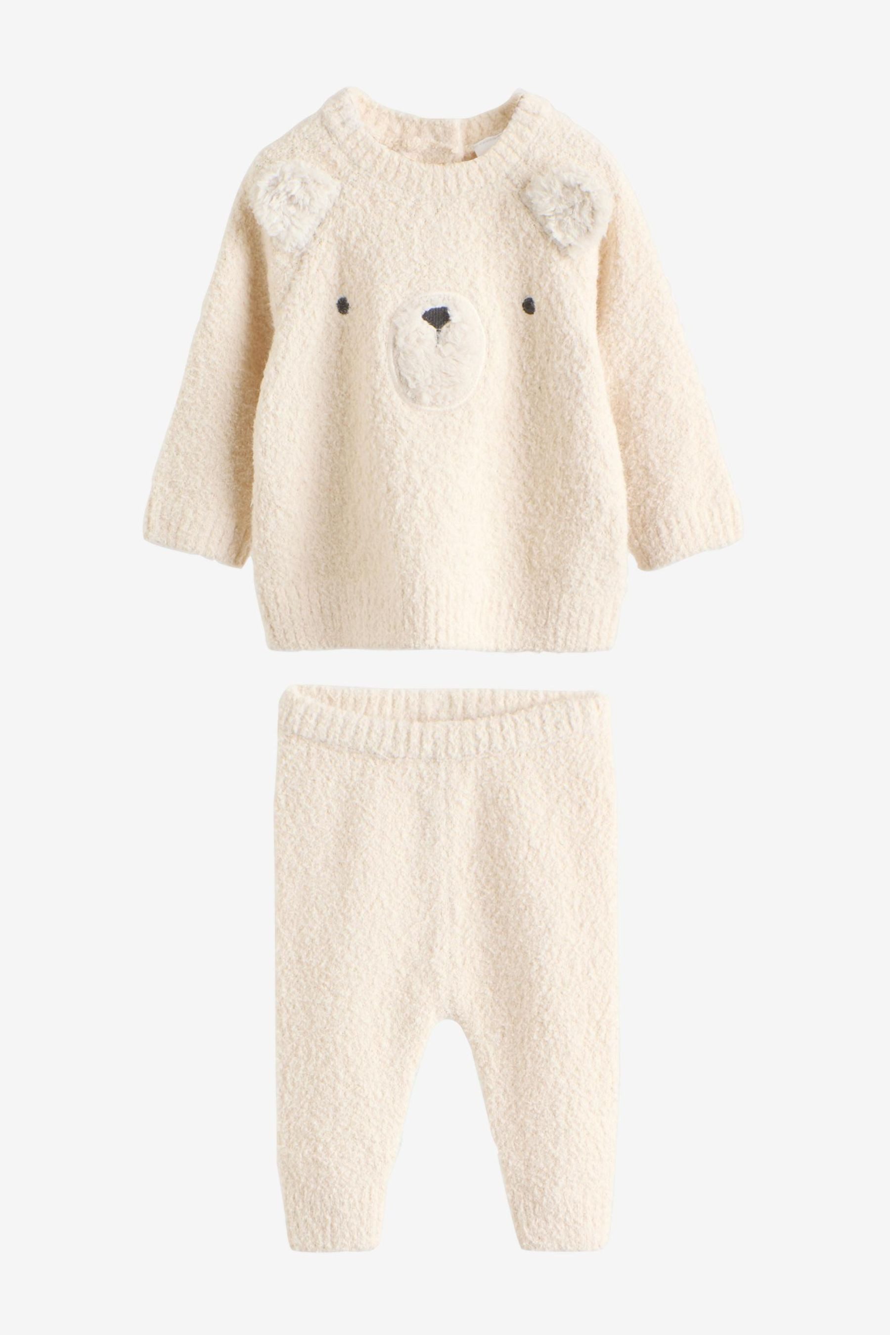 Next Top & Leggings Knitted Baby Set with Sweater and Leggings (2-piece)