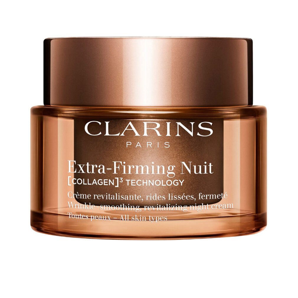 Clarins Nachtcreme Extra-Firming Night [Collagen]³ Technologie Alle Hauttypen 50ml