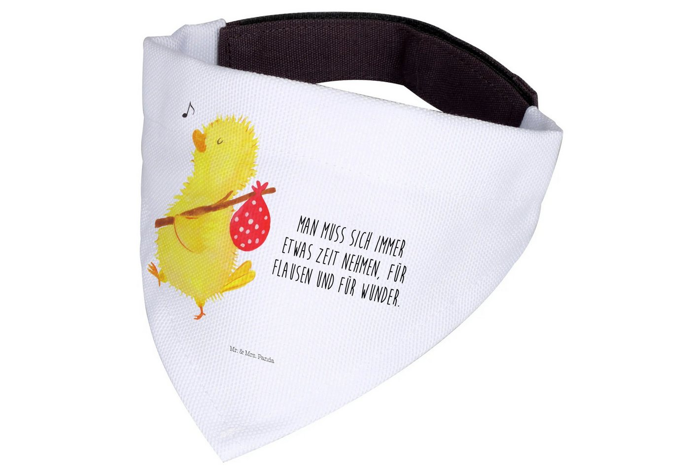 Thumbnail - Mr. & Mrs. Panda Hundefliege Küken Wander - Weiß - Geschenk, Grüße, Bandana Für Kleine Rassen, Fla, Polyester, Einzigart...