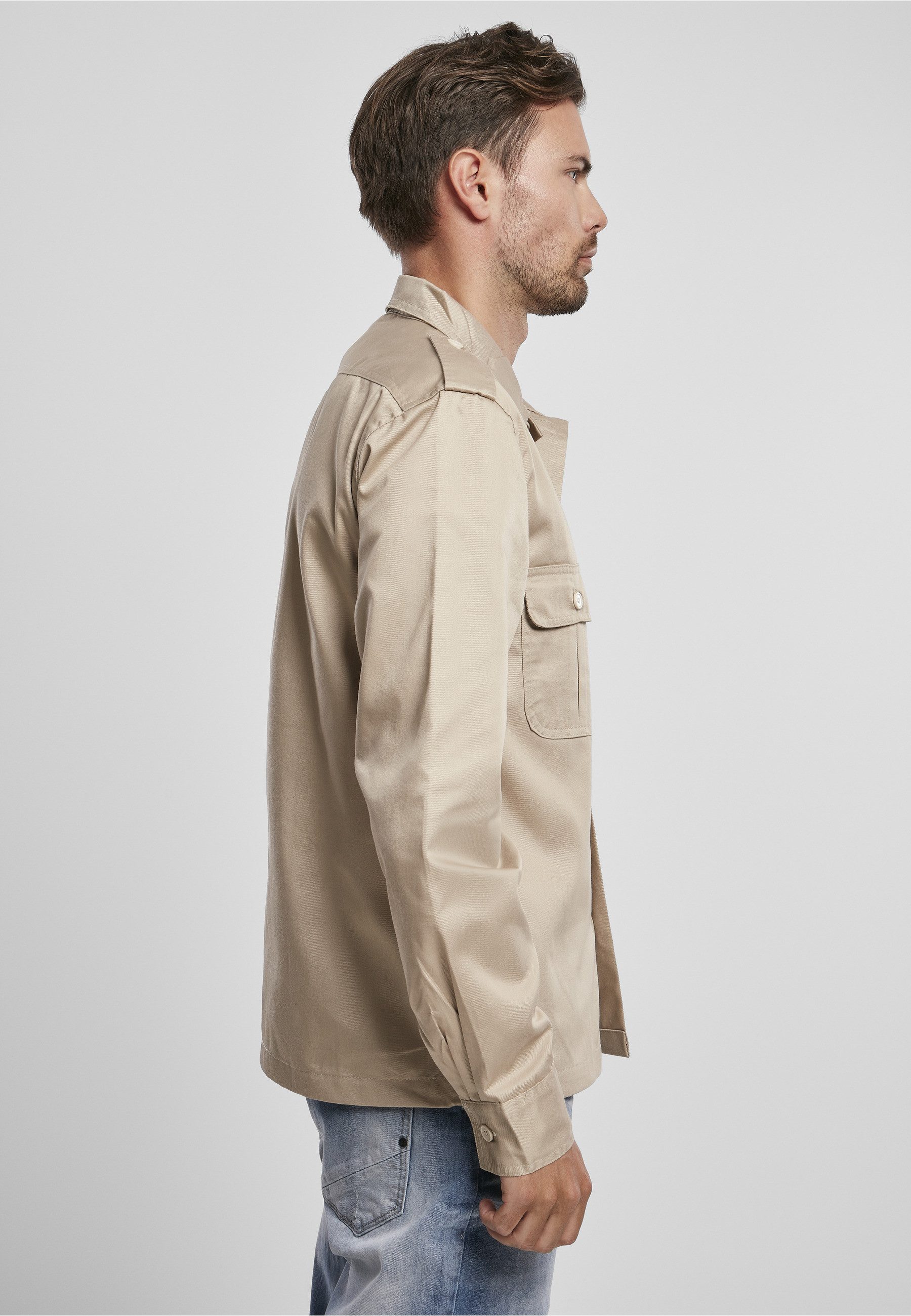 Brandit Langarmhemd Brandit Herren US Shirt (1-tlg)