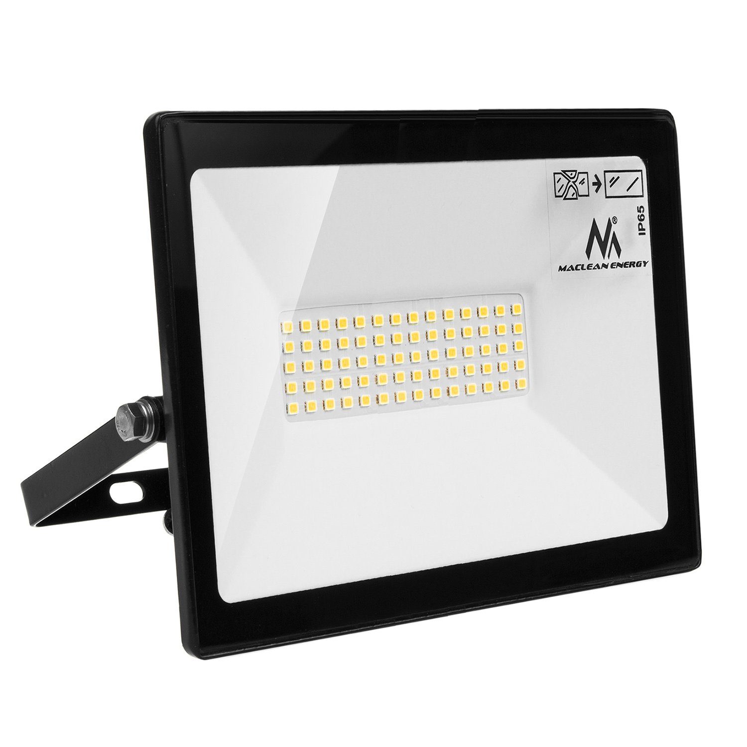 Maclean LED Flutlichtstrahler, LED fest integriert, günstig online kaufen