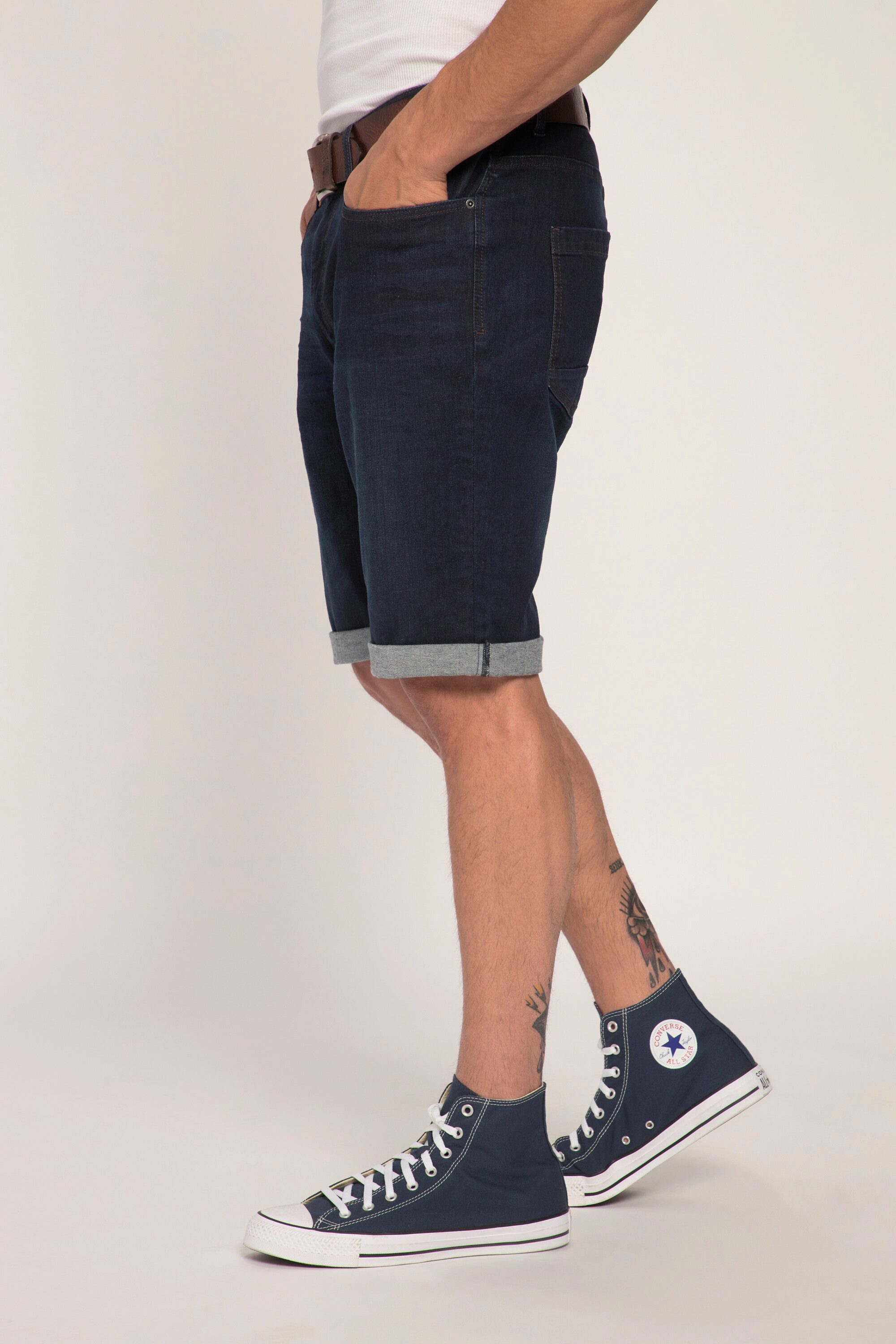 JP1880 Jeansbermudas Bermuda Bauchfit Jeans 5-Pocket High-Stretch – Bild 4 von 5