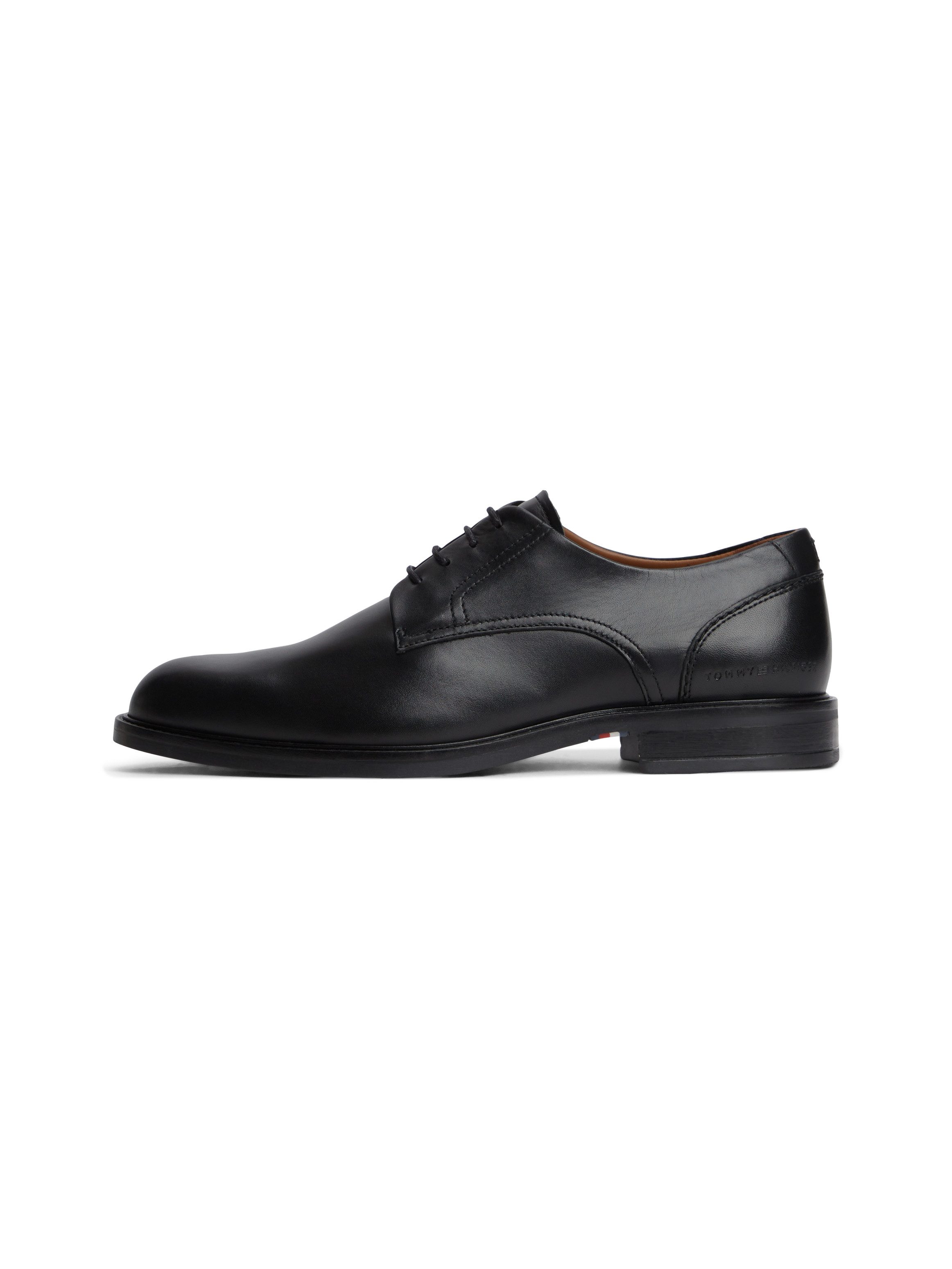 Tommy Hilfiger CORPORATE DRESSY LTH SHOE Schnürschuh Abendschuh, Festtagsschuh mit dezenten Ziernähten – Bild 4 von 5