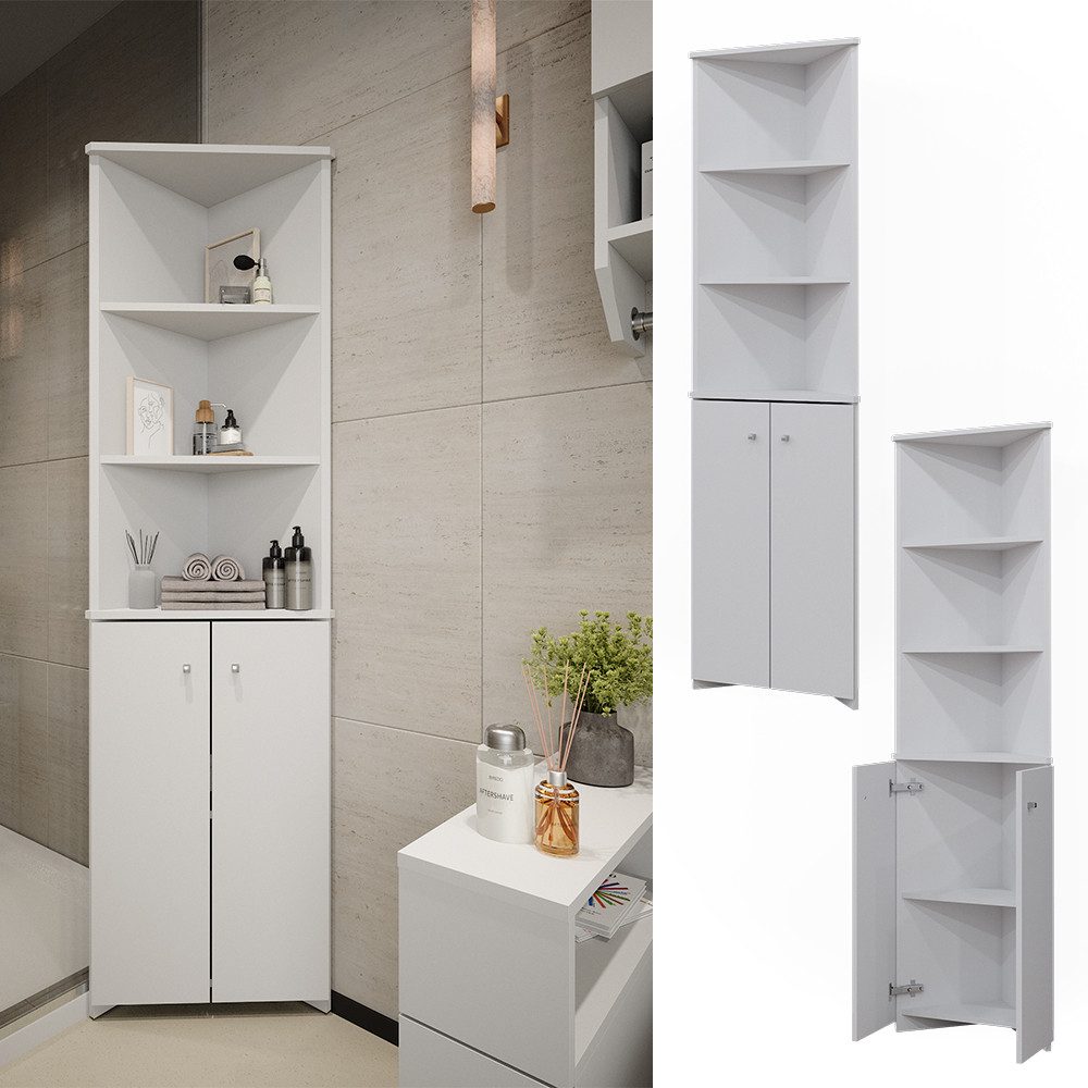Vicco Hochschrank Fynn, Weiß, 35.6 x günstig online kaufen