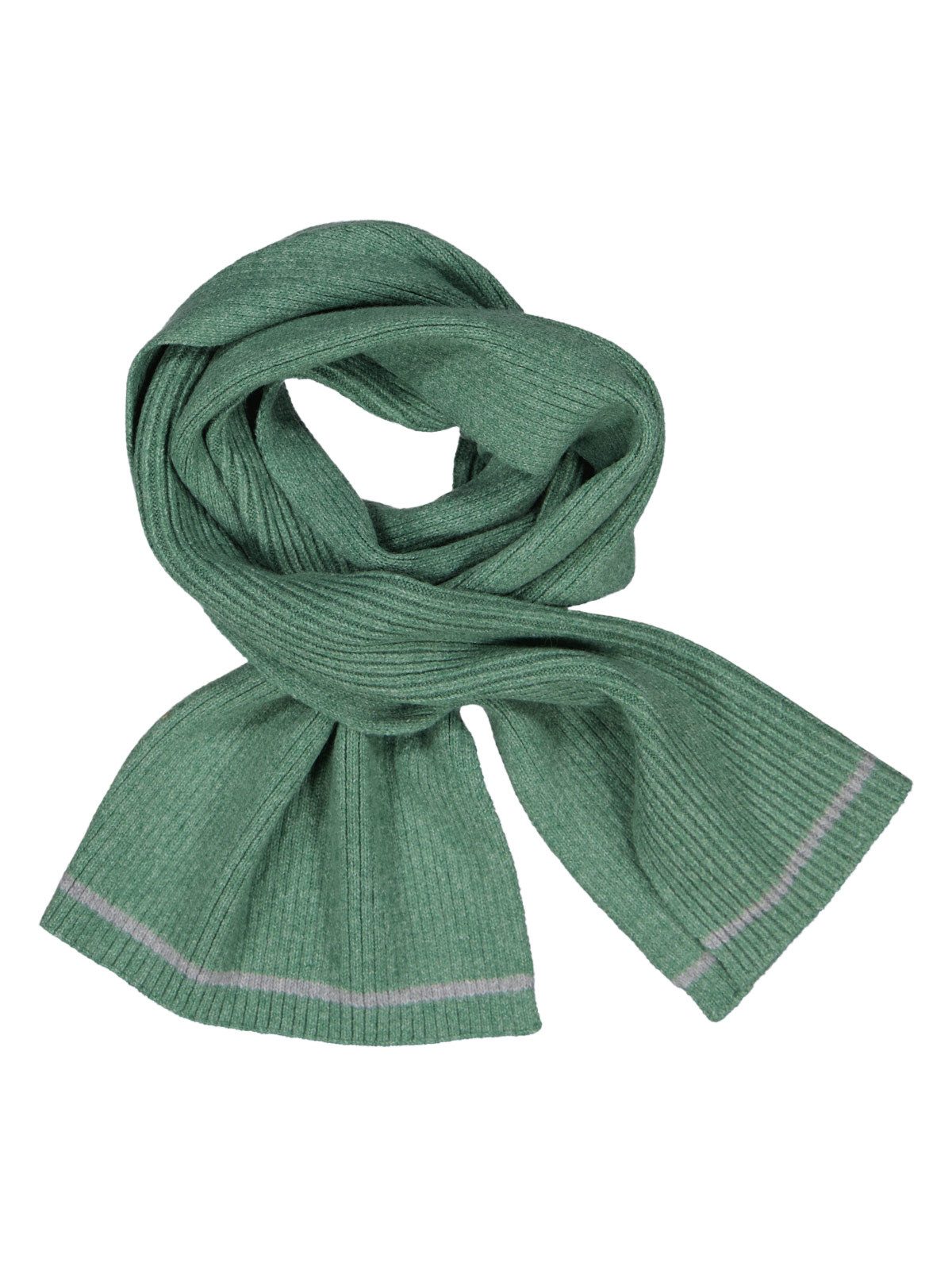 Strickschal Herren Strickschal gemustert, Hellgruen