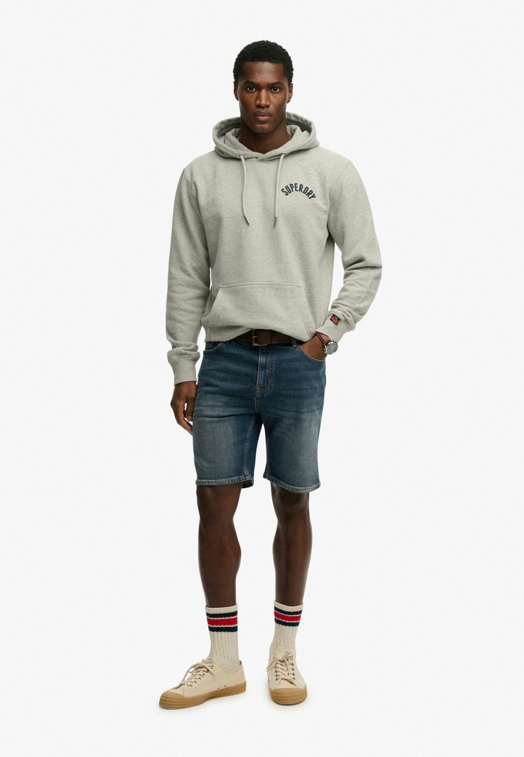 Superdry Shorts VINTAGE STRAIGHT SHORT Yokohama Dark Blue