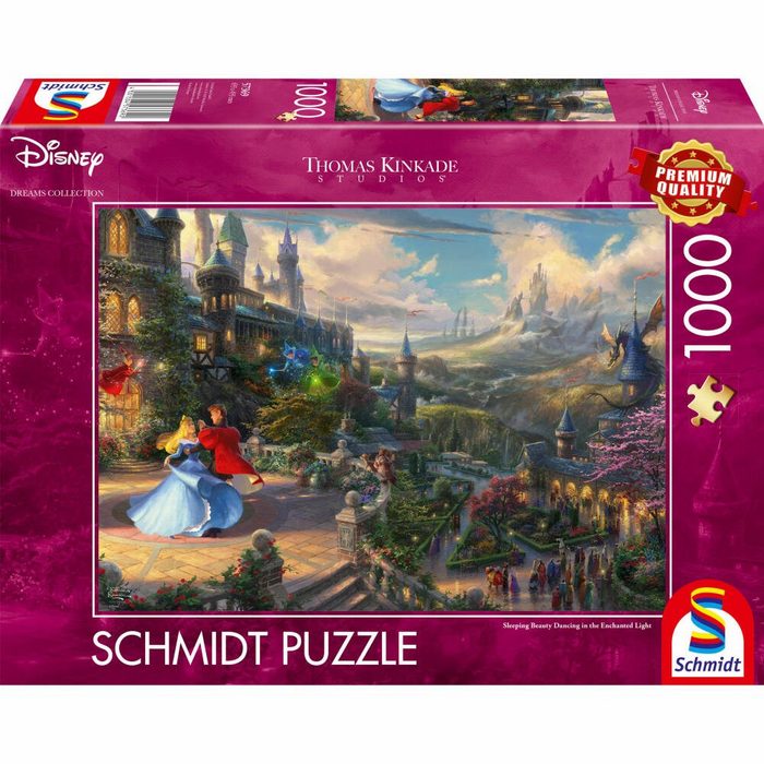 Schmidt Spiele Puzzle Disney Sleeping Beauty Dancing 1000 Puzzleteile