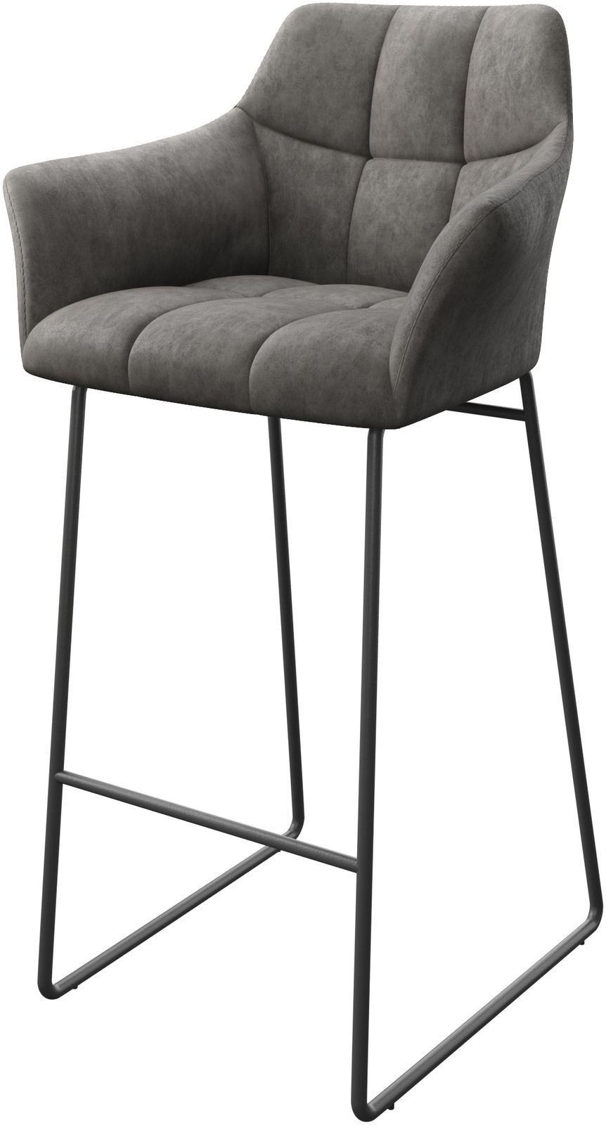 DELIFE Barhocker Yulo-Flex, Kufengestell Metall Vintage günstig online kaufen