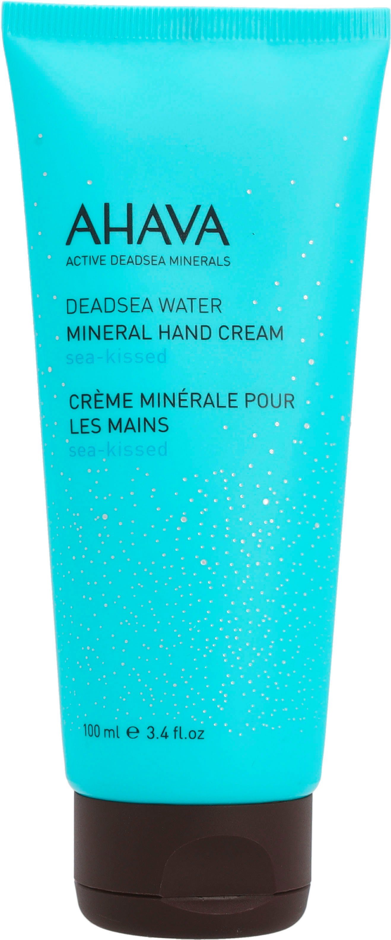 AHAVA Handcreme Deadsea Water Mineral Hand Cream Sea-Kissed, Revitalisiert und erfrischt, zieht schnell ein, pflegt intensiv.