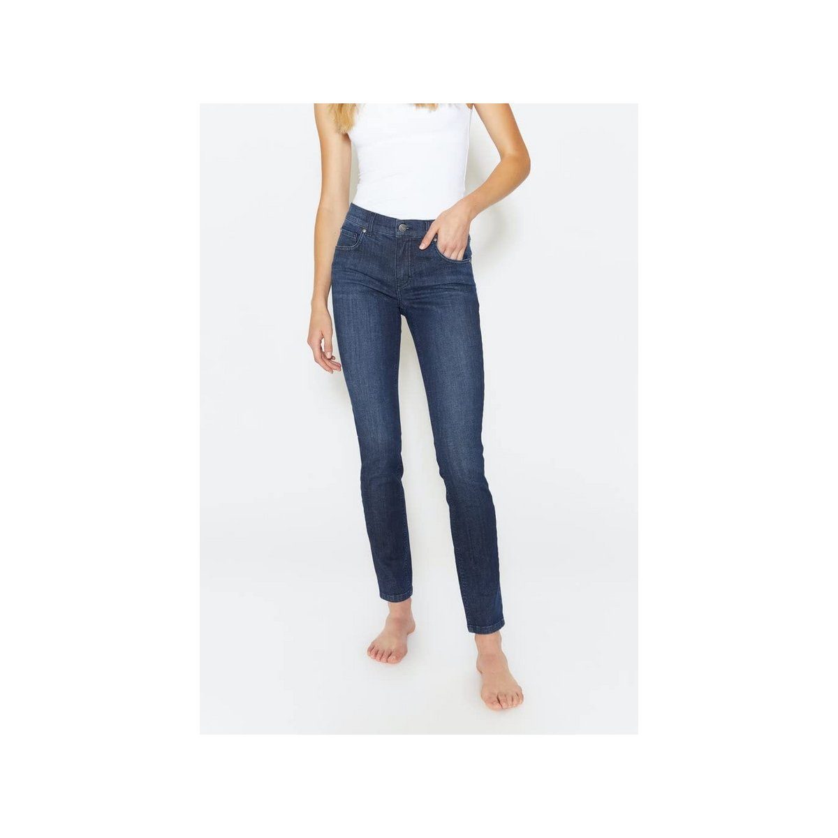 blau ANGELS (1-tlg) 5-Pocket-Jeans