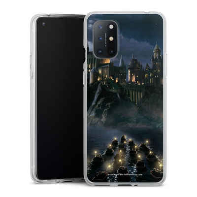 DeinDesign Handyhülle Hogwarts by Night, OnePlus 8T Silikon Hülle Bumper Case Handy Schutzhülle